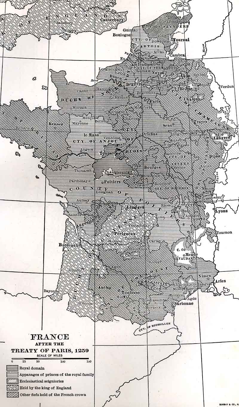 France after the Treaty of Paris